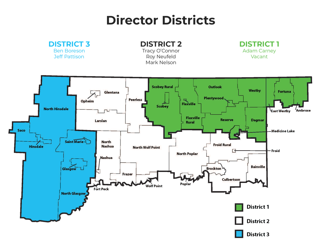 Nemont Director Districts