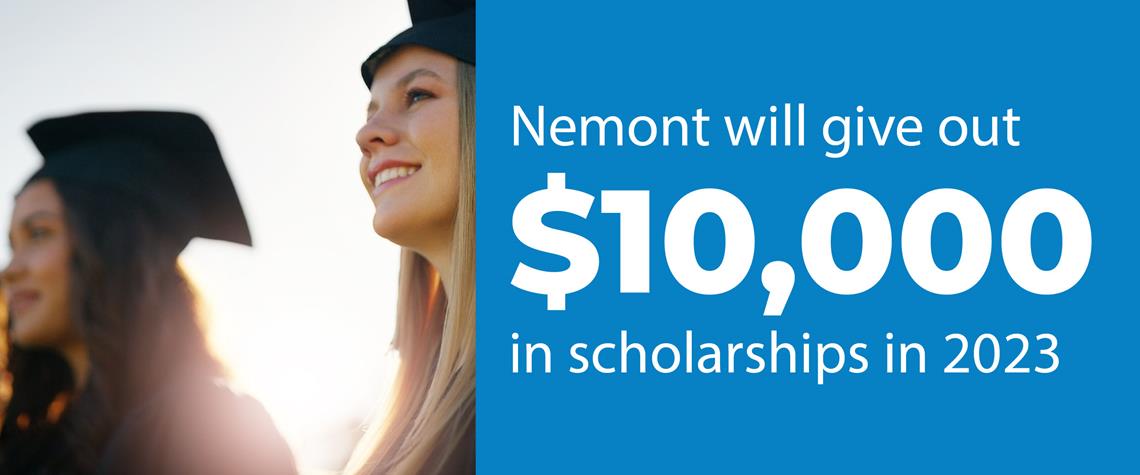 Nemont will give out $10K in scholarships in 2023